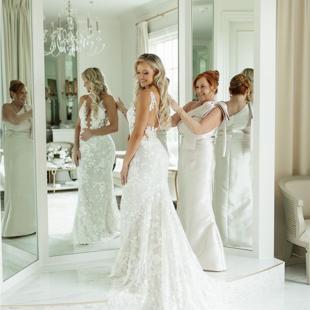 Ines di Santo Sanibel Ivory Lace Dress